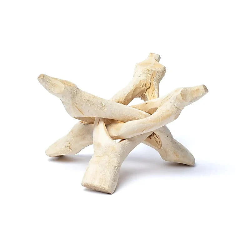 Holzständer Hell für Kristallkugeln
