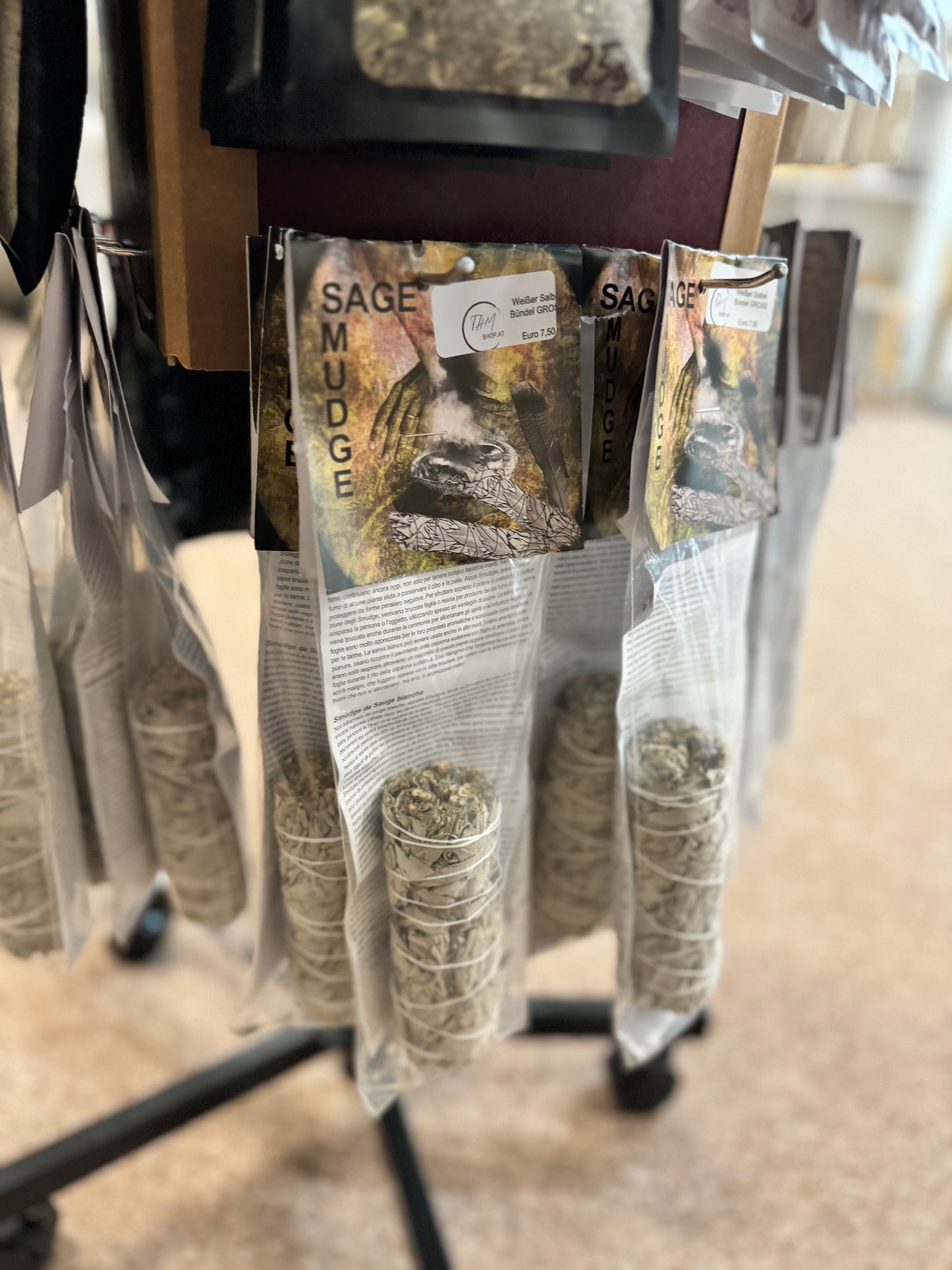 Salbeibündel Zeremonie groß