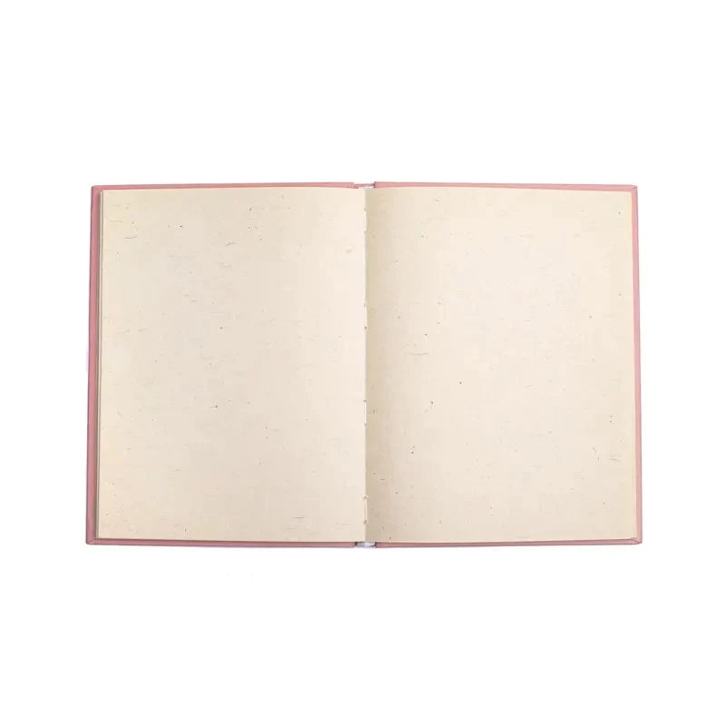 Notizbuch Mondphasen & Sterne altrosa