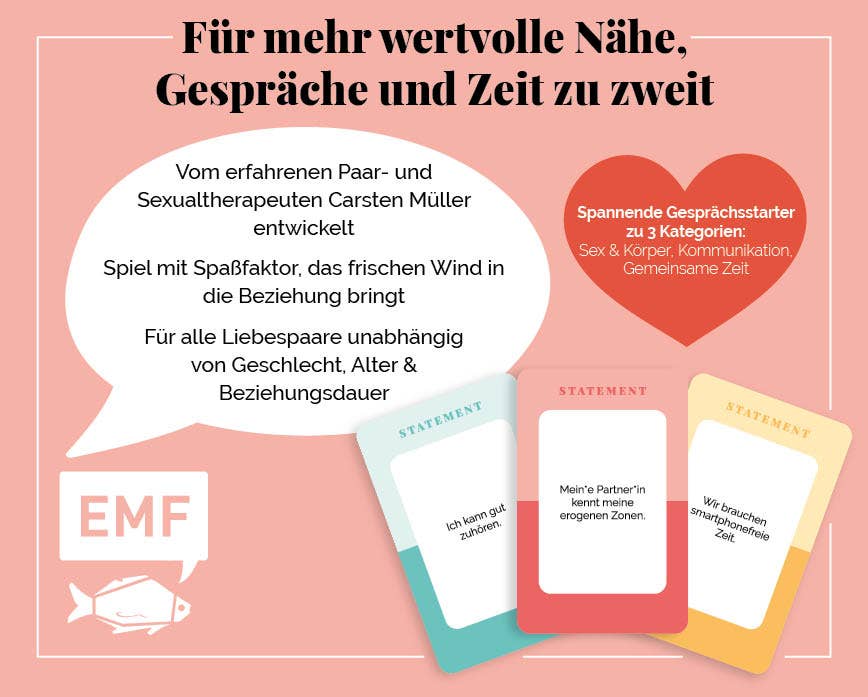 Talk about – Das Kommunikationsspiel für Paare