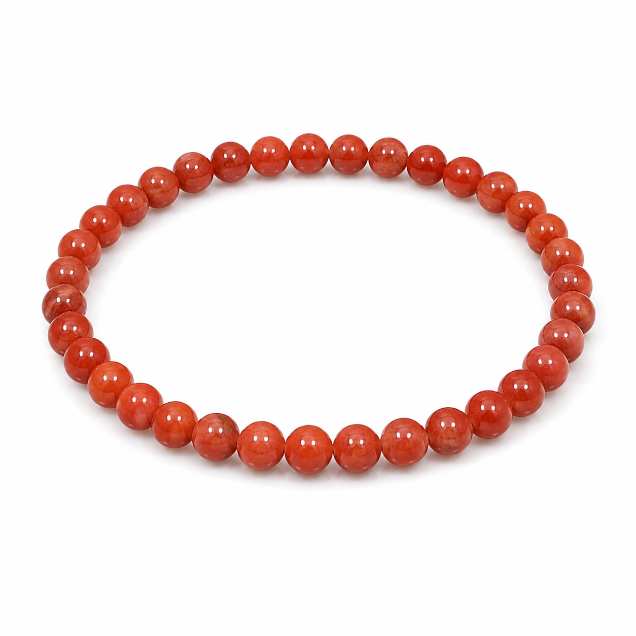 Armband Roter Jaspis 4mm