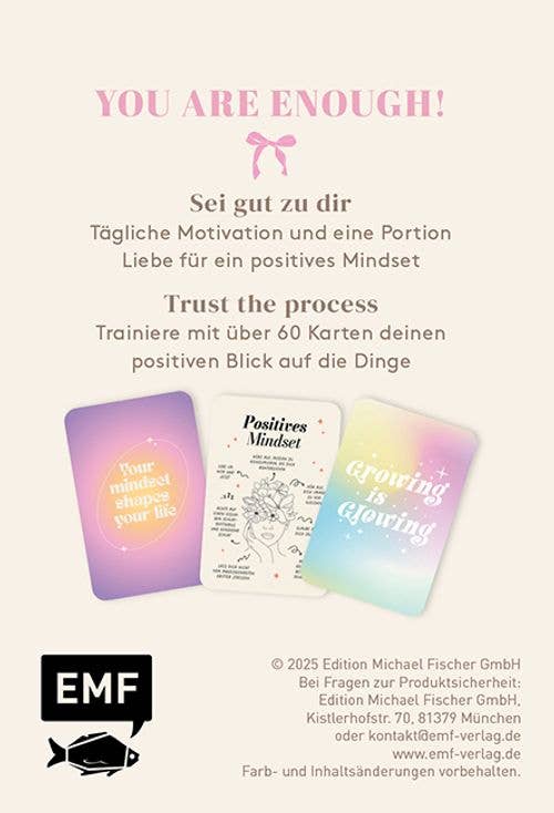 Kartenbox: Dear Me – 60 Motivations-Karten
