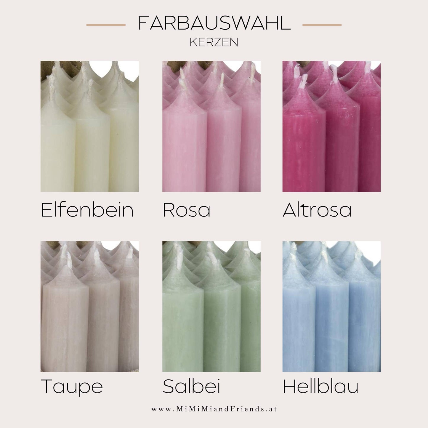 "Herzensmensch" Kerze - Bestseller Geschenk | Geburtstag: Mix-Box bunt