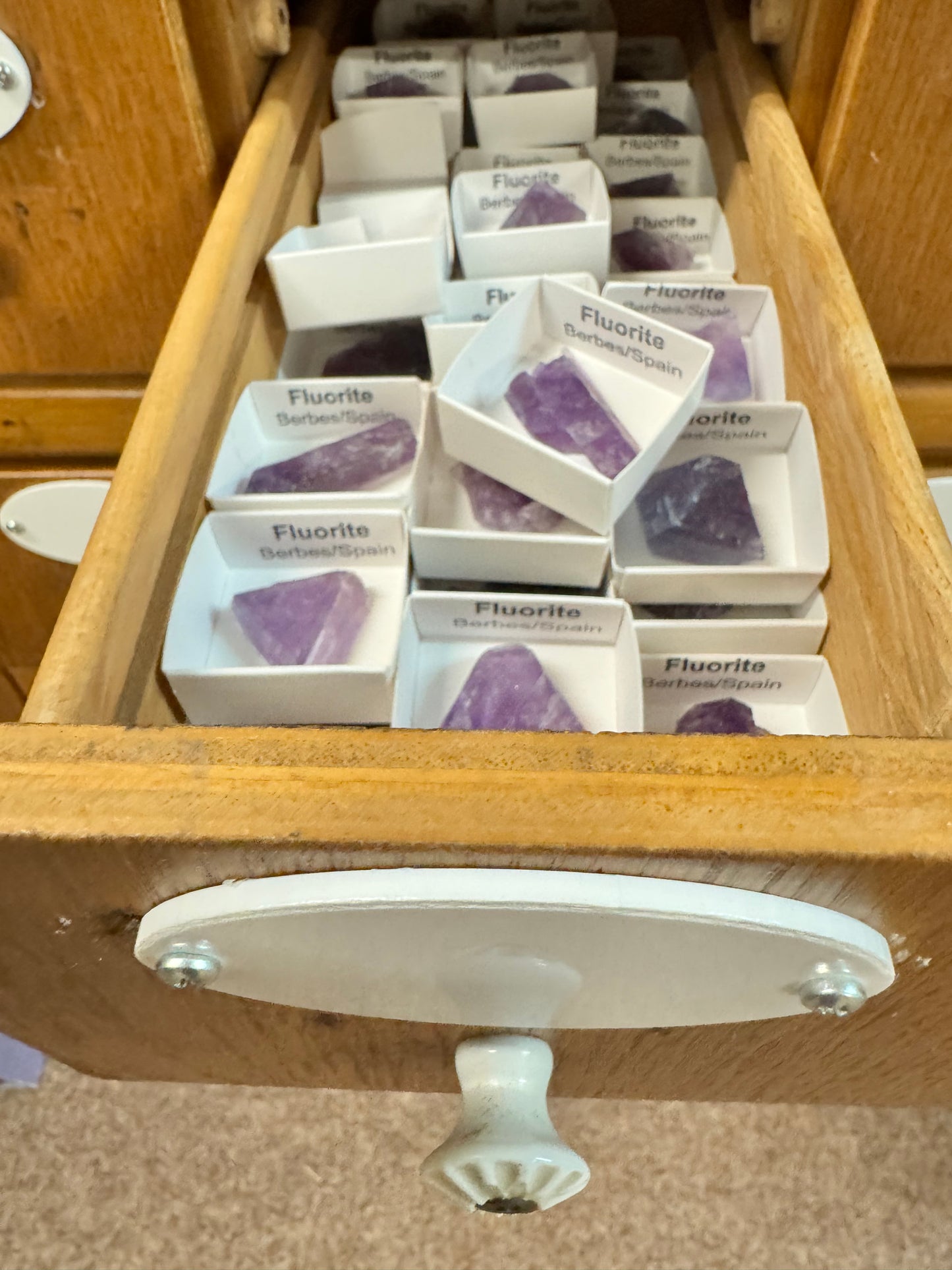 Fluorid Bruch Schliff