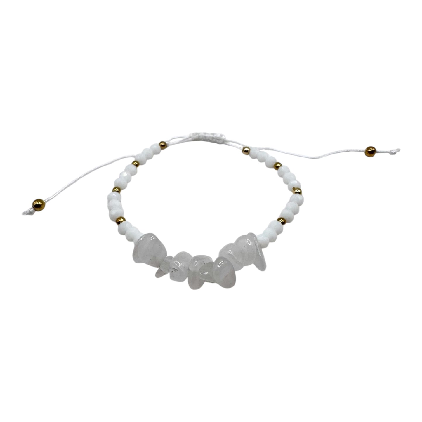 Armband Bergkristall mit Splitter