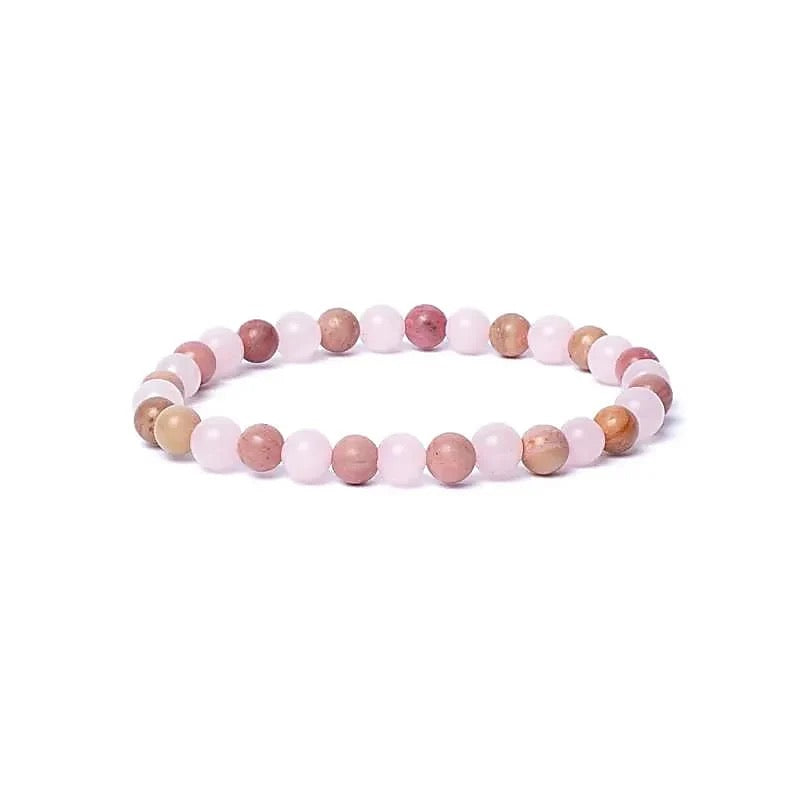 Armband Rosenquarz/Thulit AA Qualität