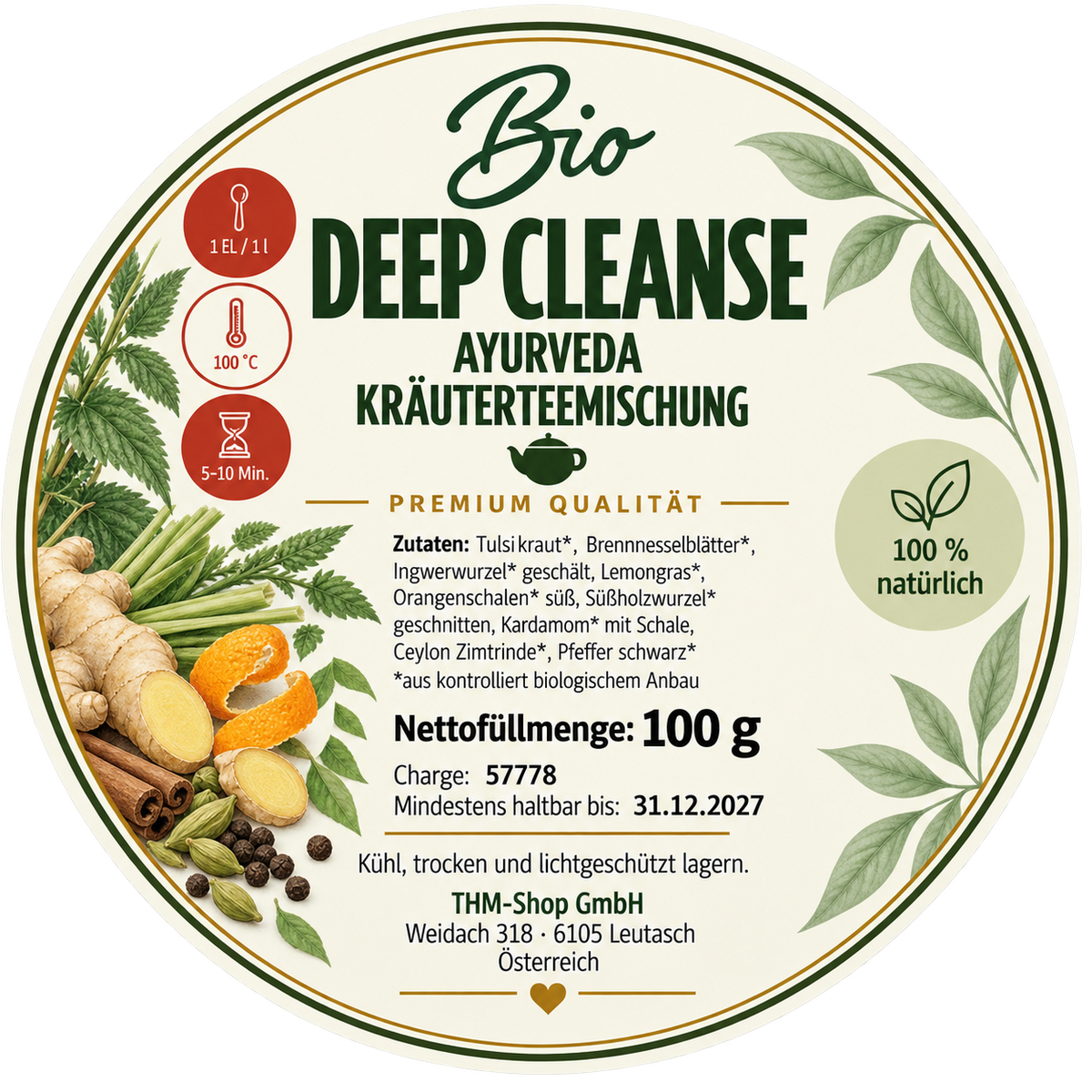 Ayuveda Deep cleanse