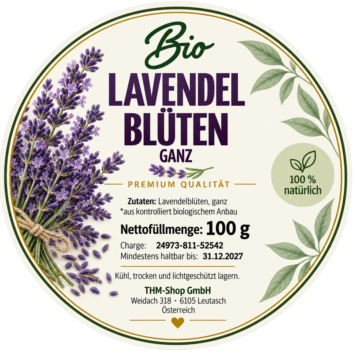 Lavendelblüten 100g