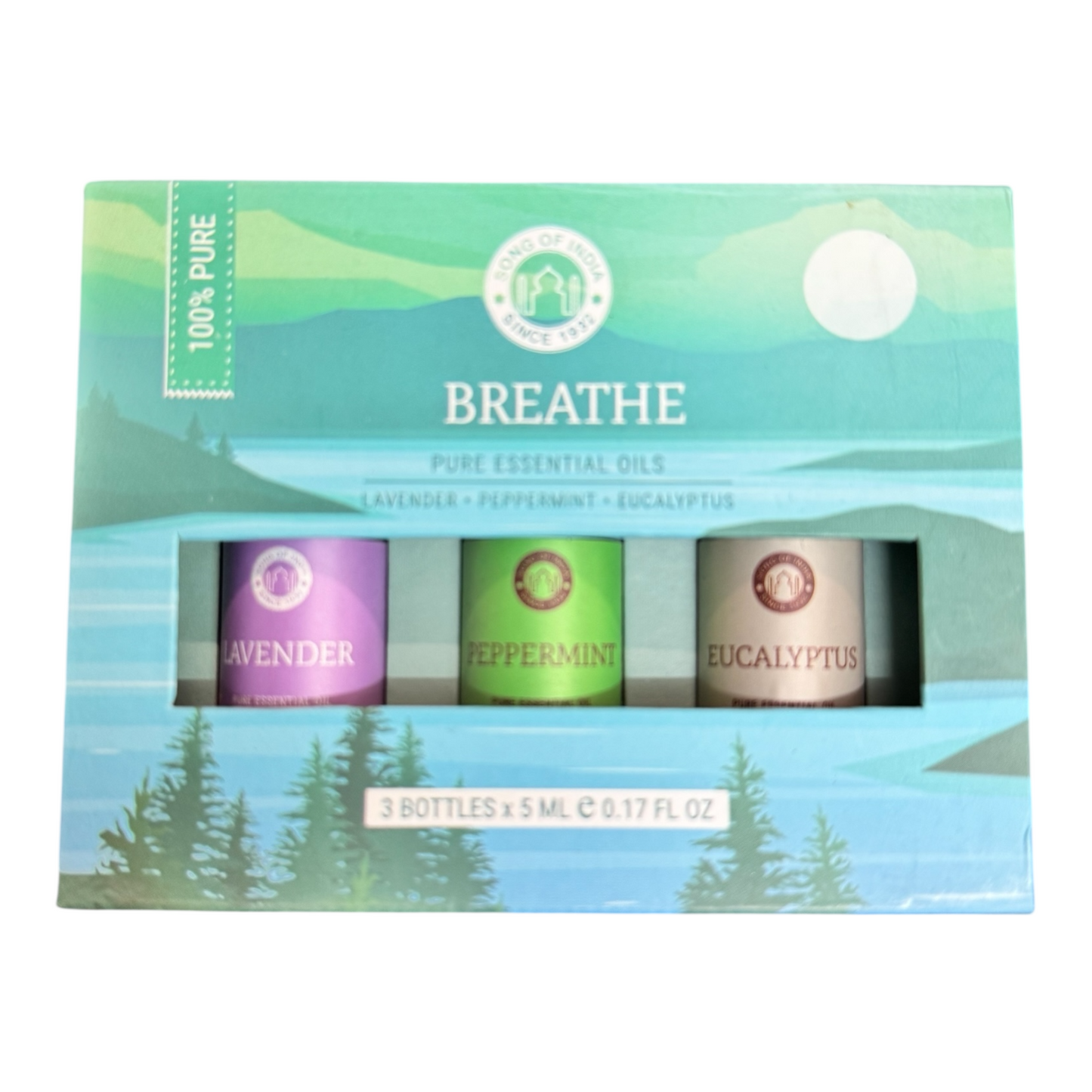 Breathe 3er Set ätherische Öle Atmung Song of India