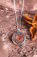 Chakrenkette silber Sakralchakra