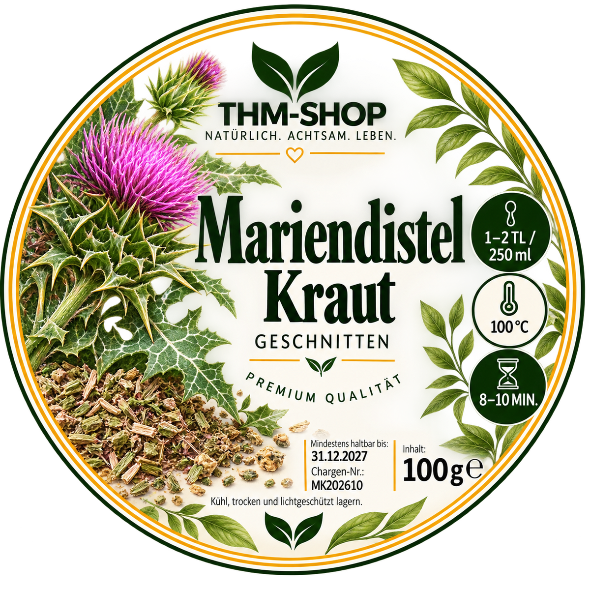 Mariendistelkraut 100 g