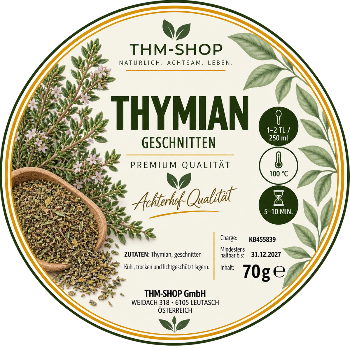 Thymian 70 g