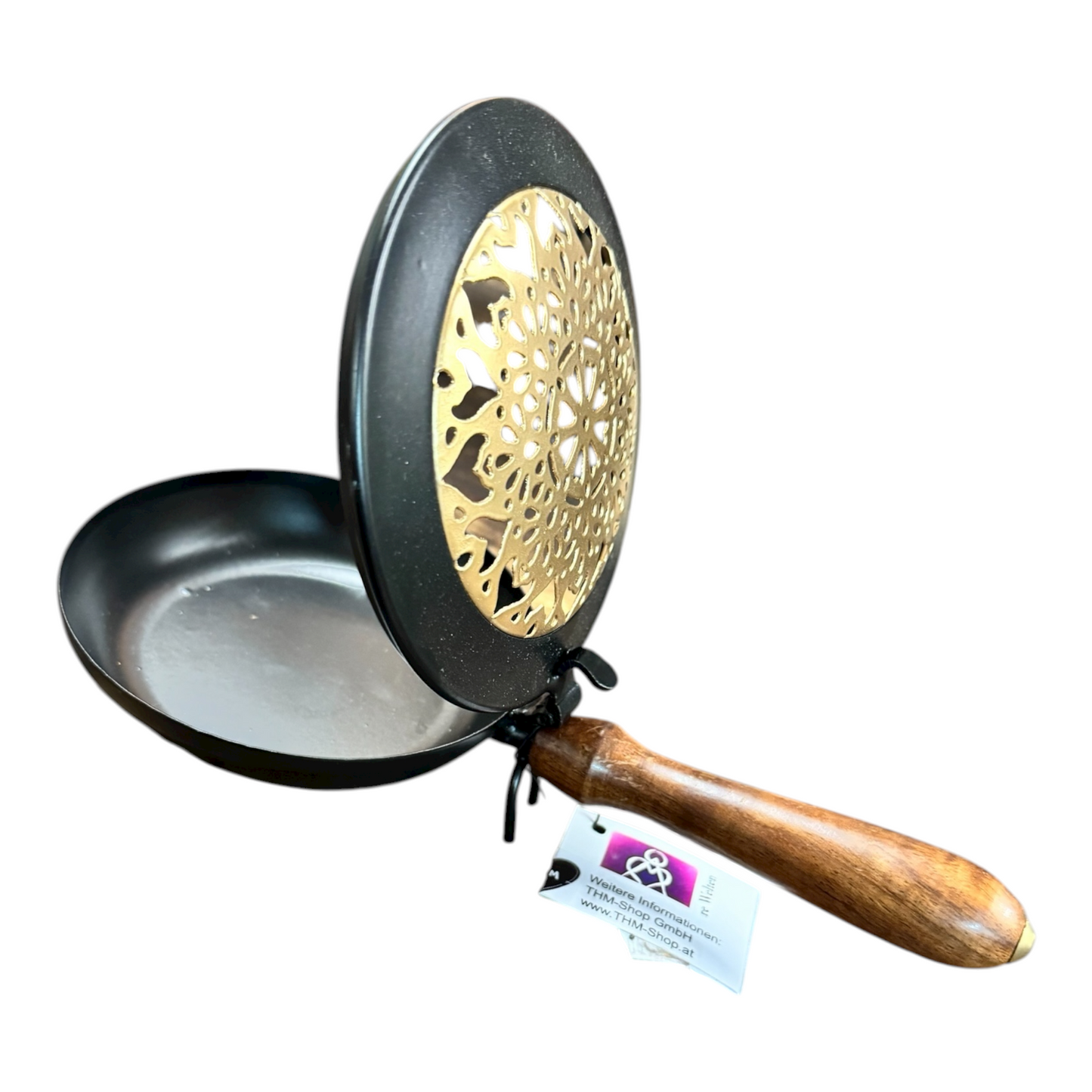 Räucherpfanne Gold groß 11 cm