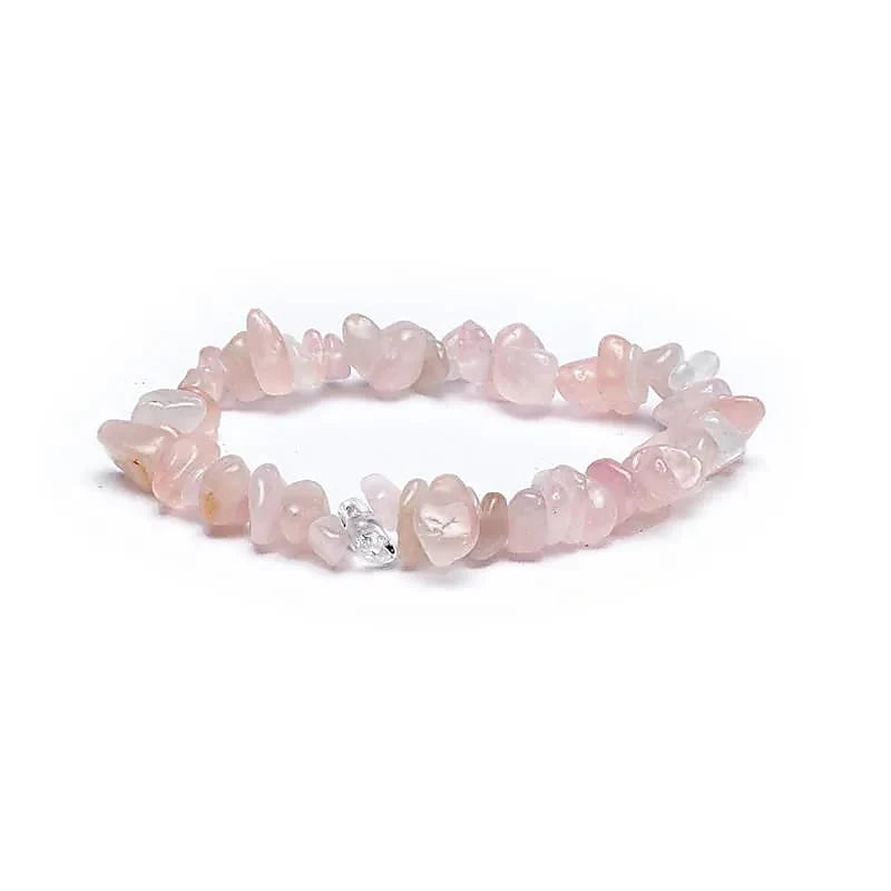 Armband Rosenquarz Splitter