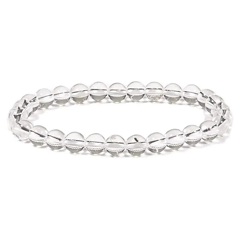Armband Bergkristall 6mm