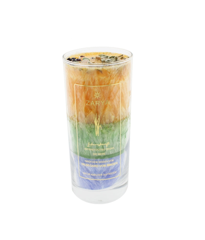 Heilsteinkerze "Lebenskraft"