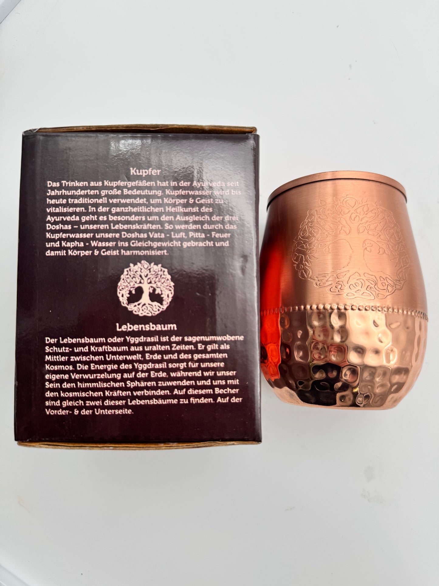 Kupfertrinkbecher 450 ml