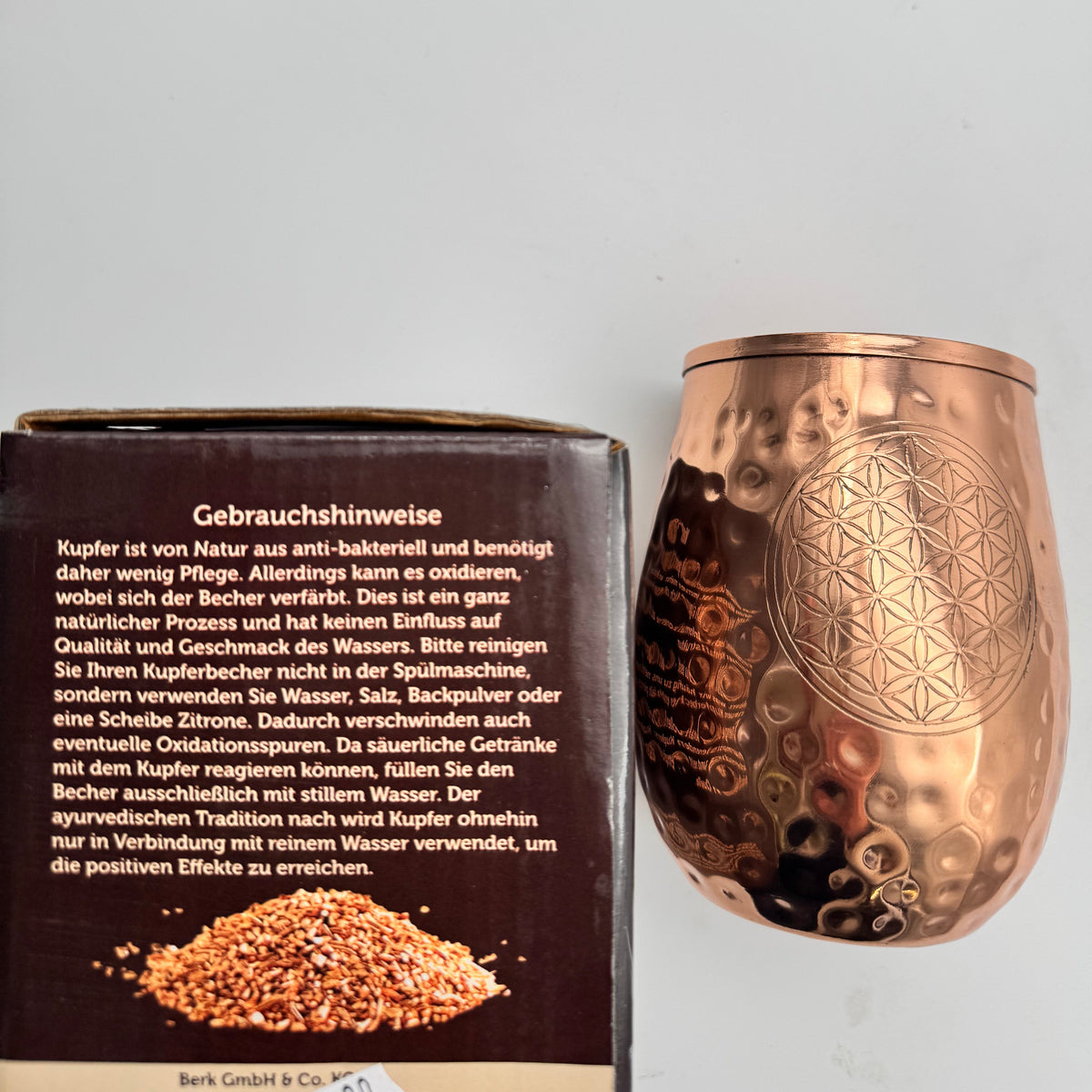 Kupfertrinkbecher 450 ml