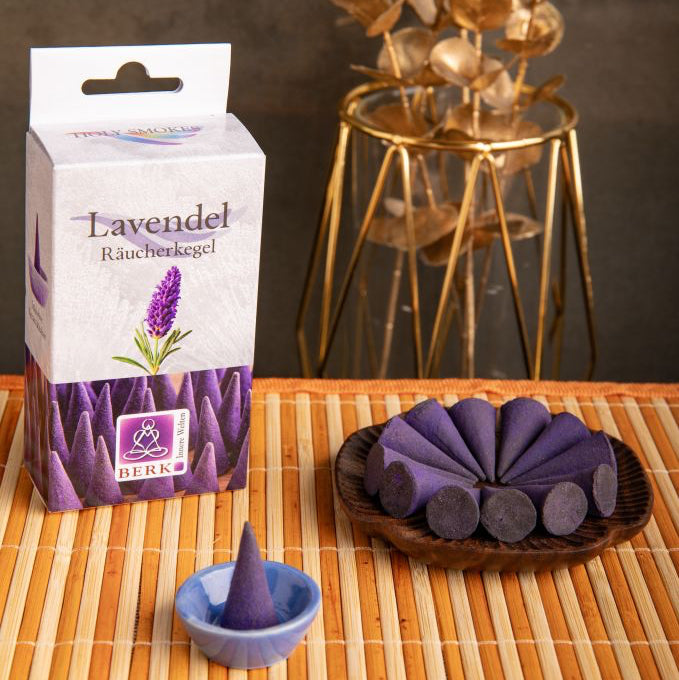 Räucherkegel Lavendel