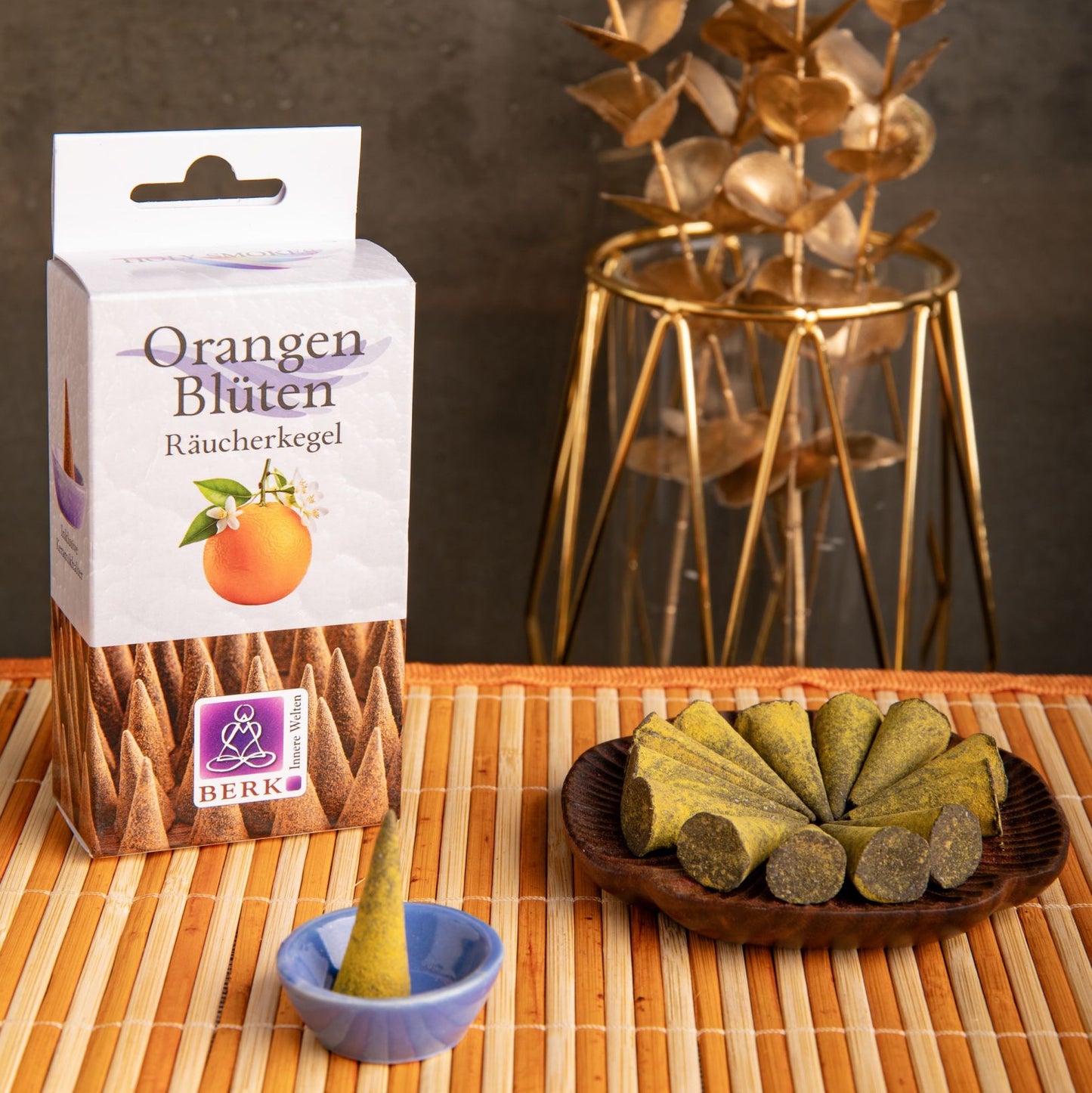 Räucherkegel Orangenblüten