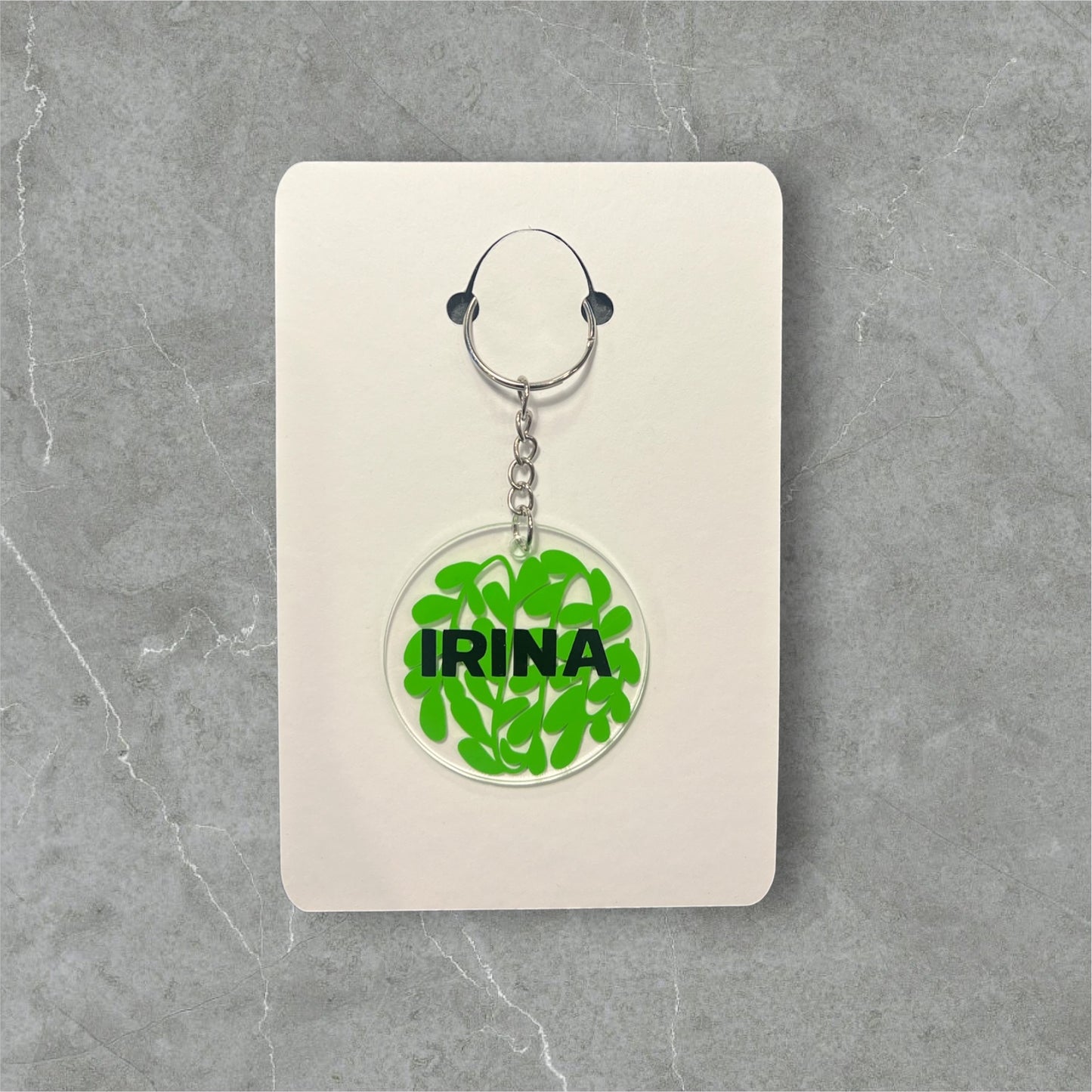 Schlüsselanhänger "Naturblatt"