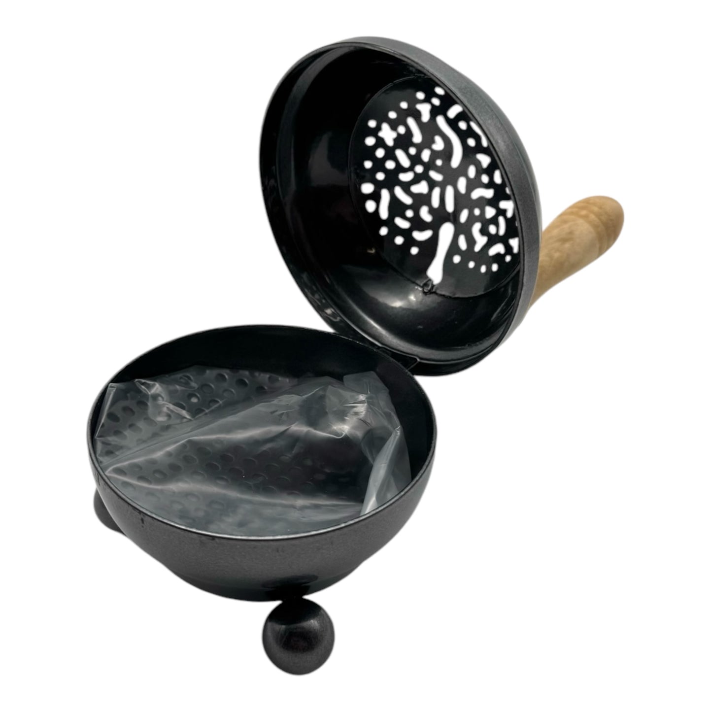 Räucherpfanne Grau 8 cm