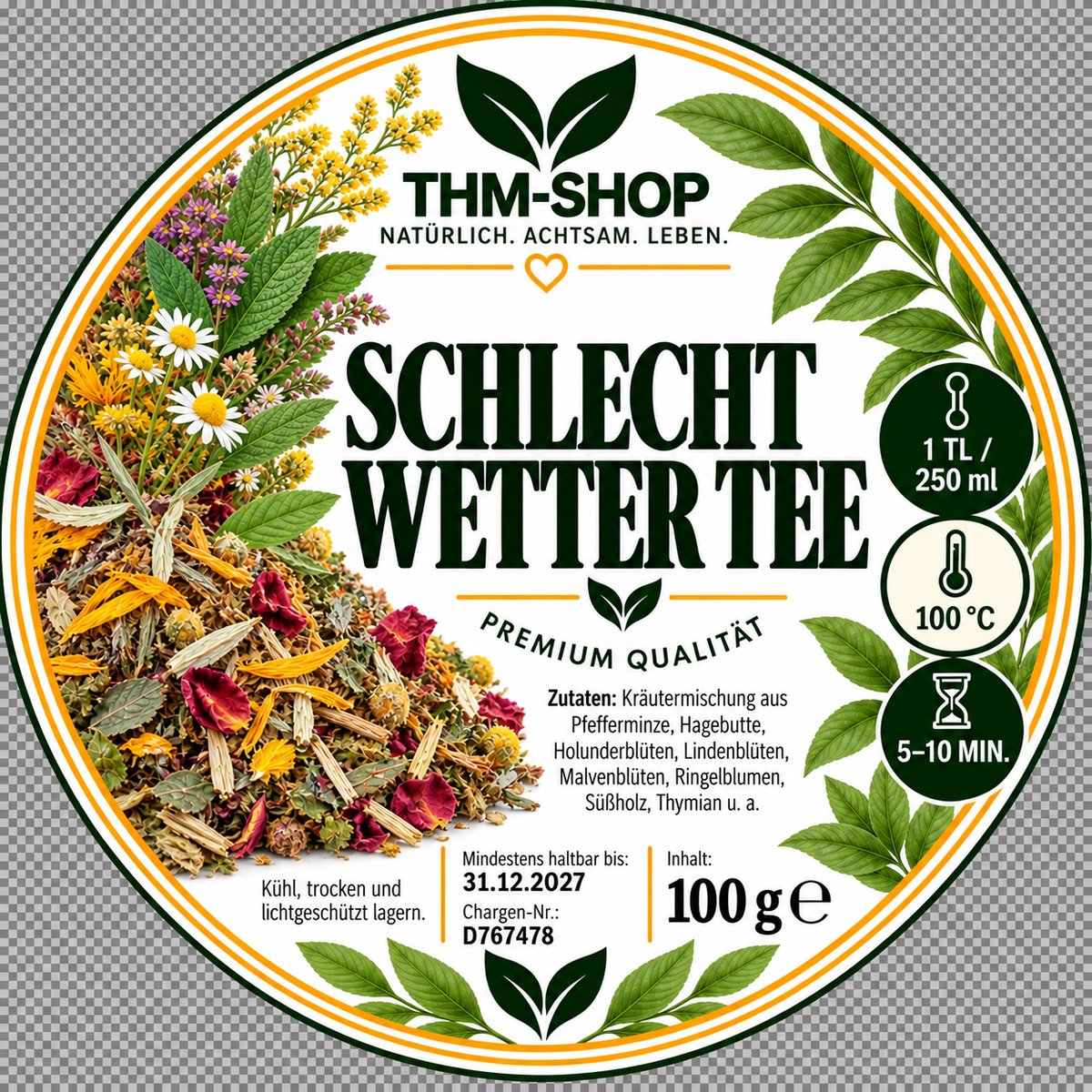 Schlechtwetter Tee AKTIONSPREIS