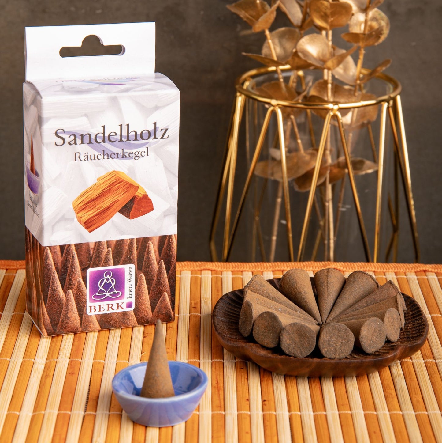Räucherkegel Sandelholz