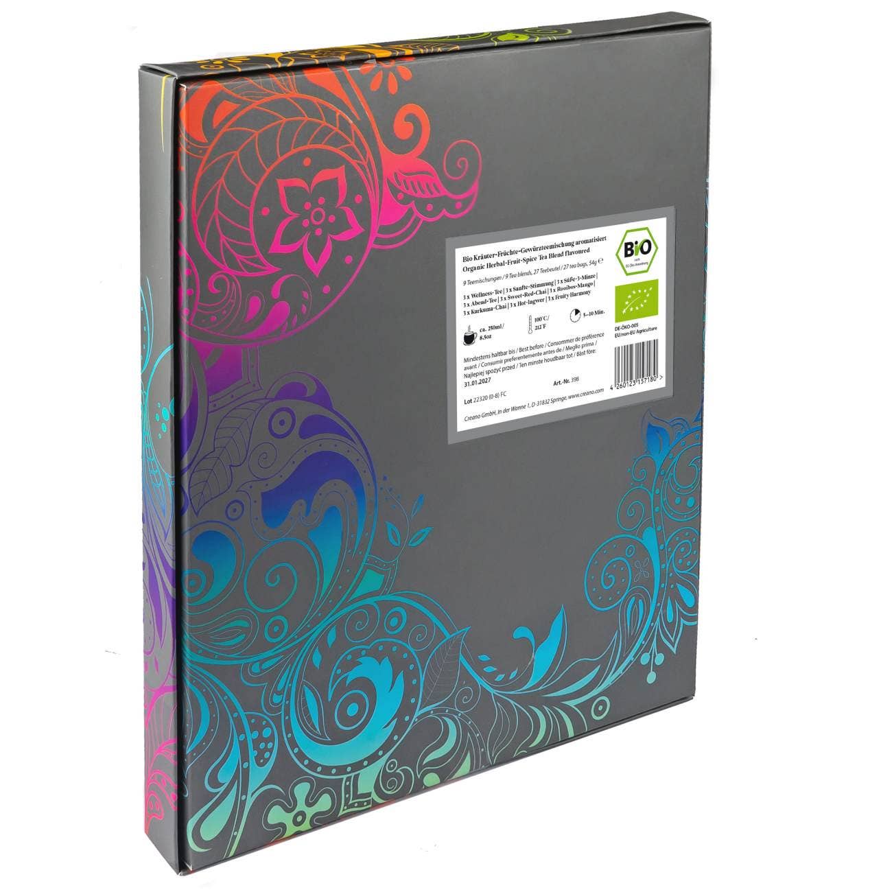 Bio-Kräuter Tee – 27er Mix-Geschenkbox