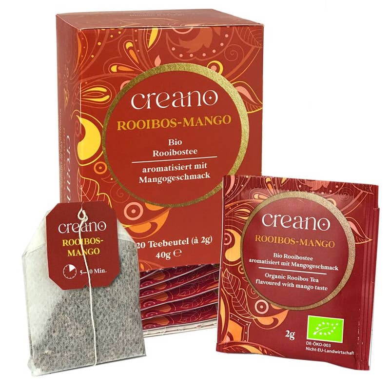 20er Pack Bio-Teebeutel Rooibos-Mango*
