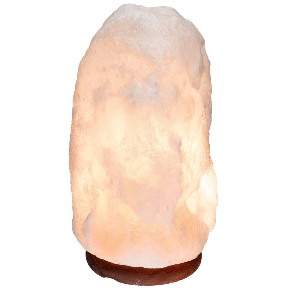 Weiße Salzlampe