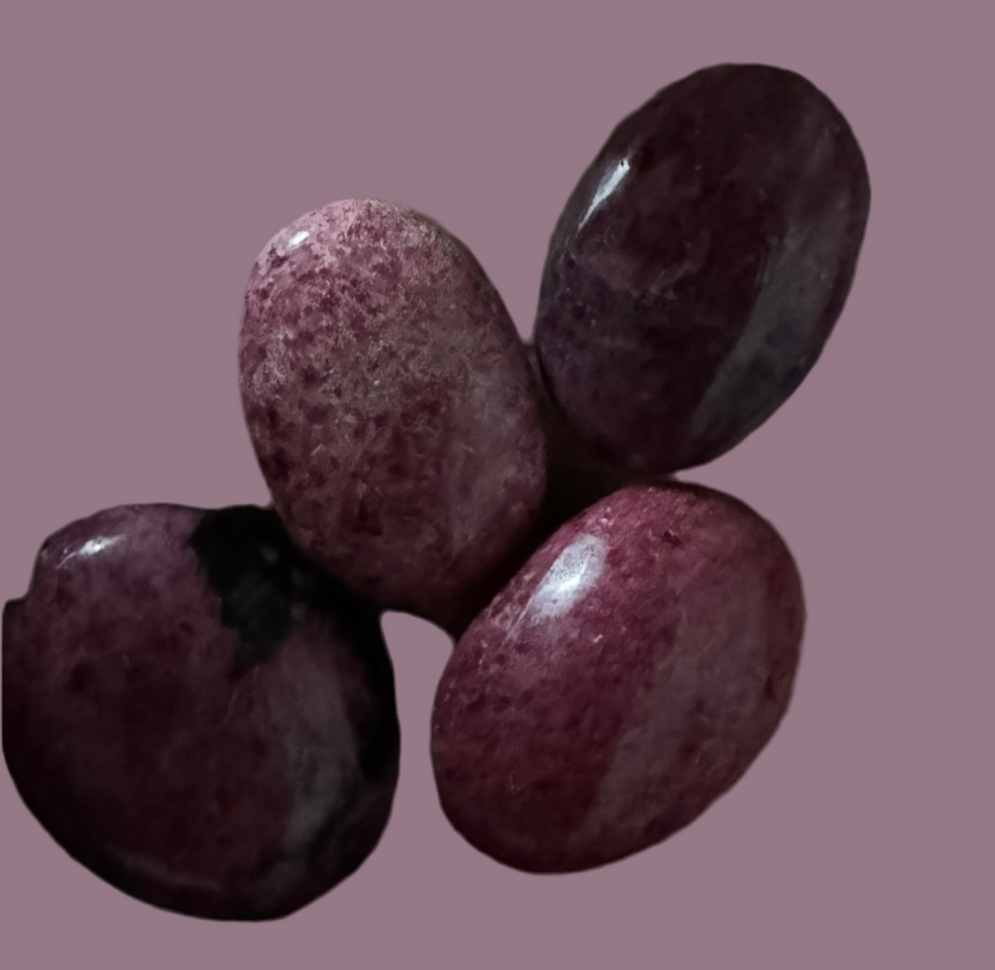 Rhodonit Geschliffen