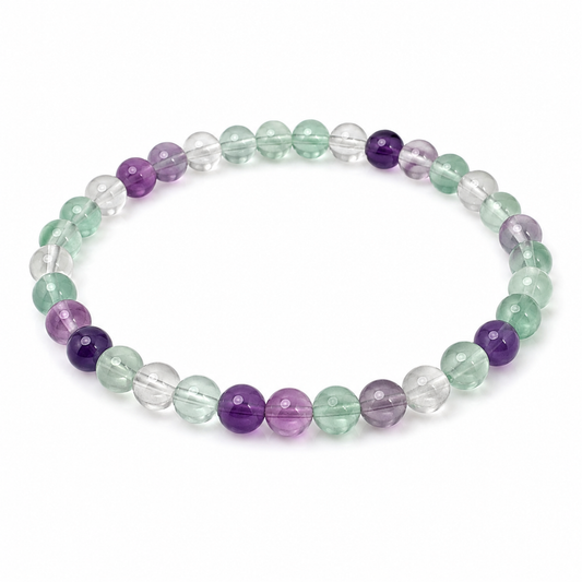 Armband Fluorid 4mm
