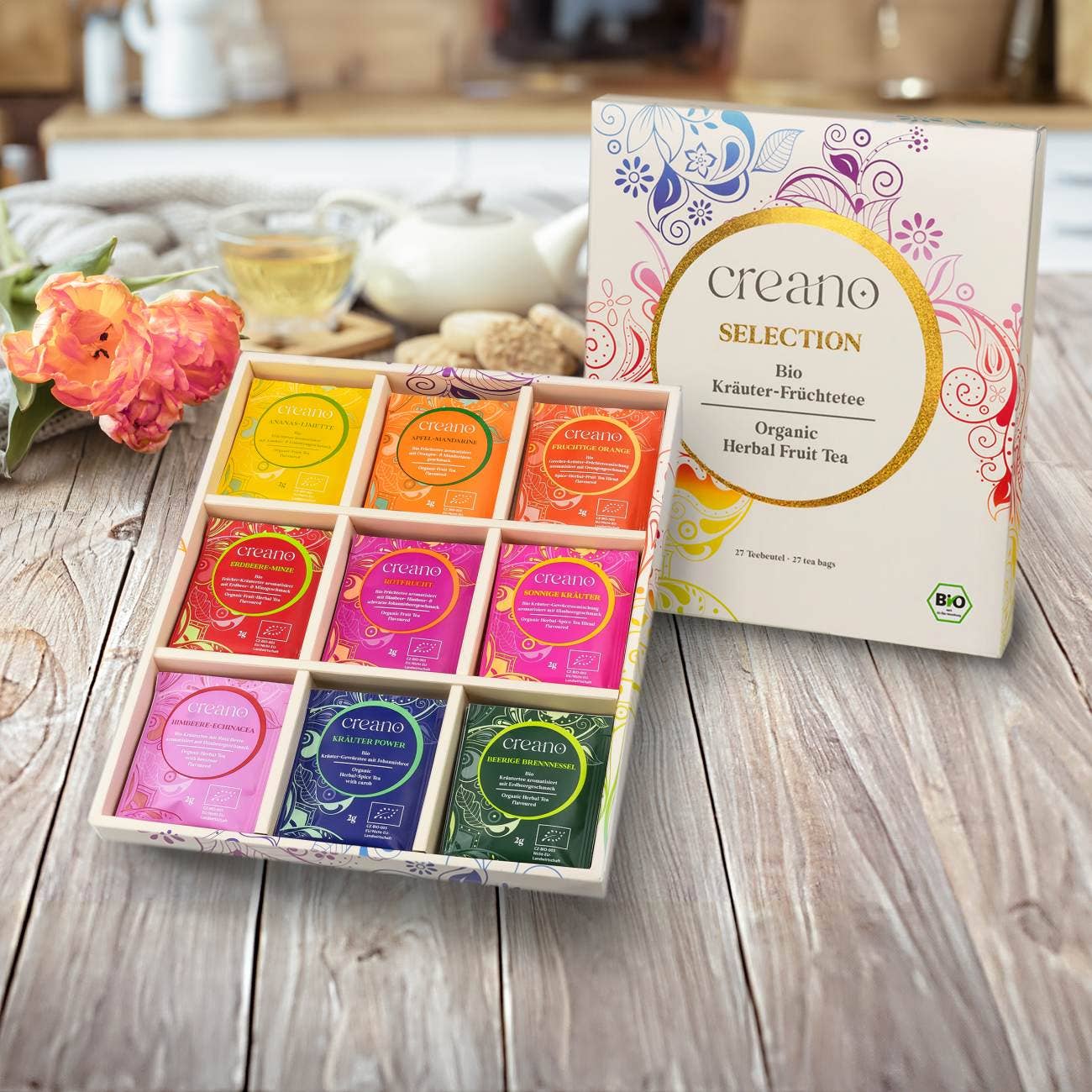 Bio Teemischung 27er Geschenkset 54g