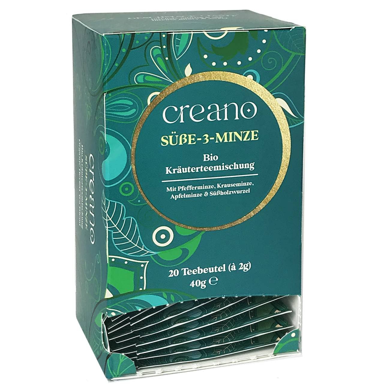 20er Pack Bio-Teebeutel Süße-3-Minze*