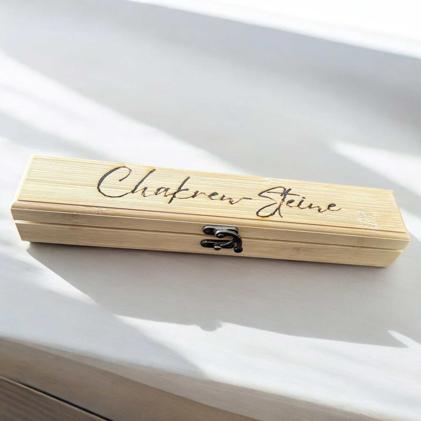 Chakren Heilsteine im Kästchen