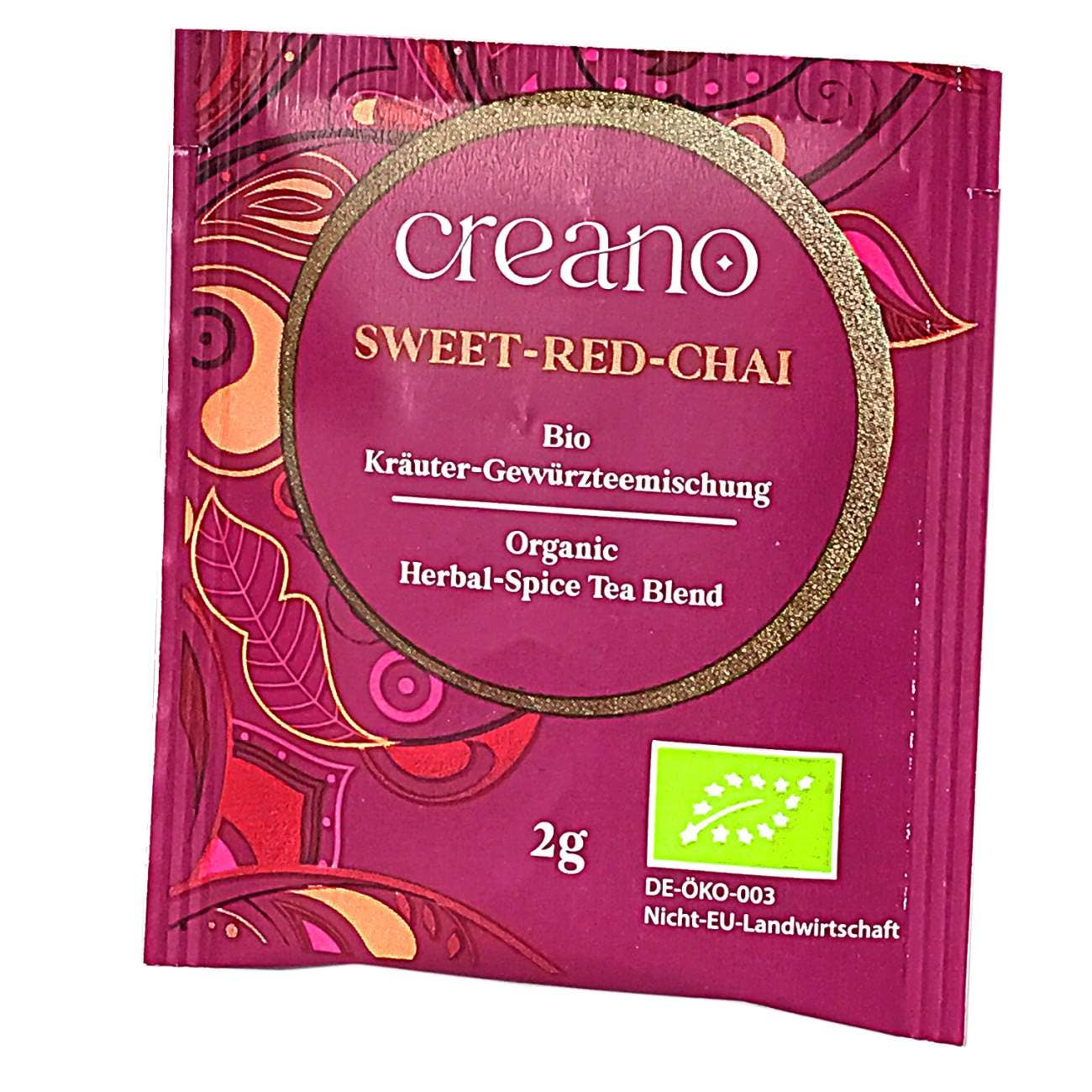 20er Pack Bio-Teebeutel Sweet-Red-Chai*