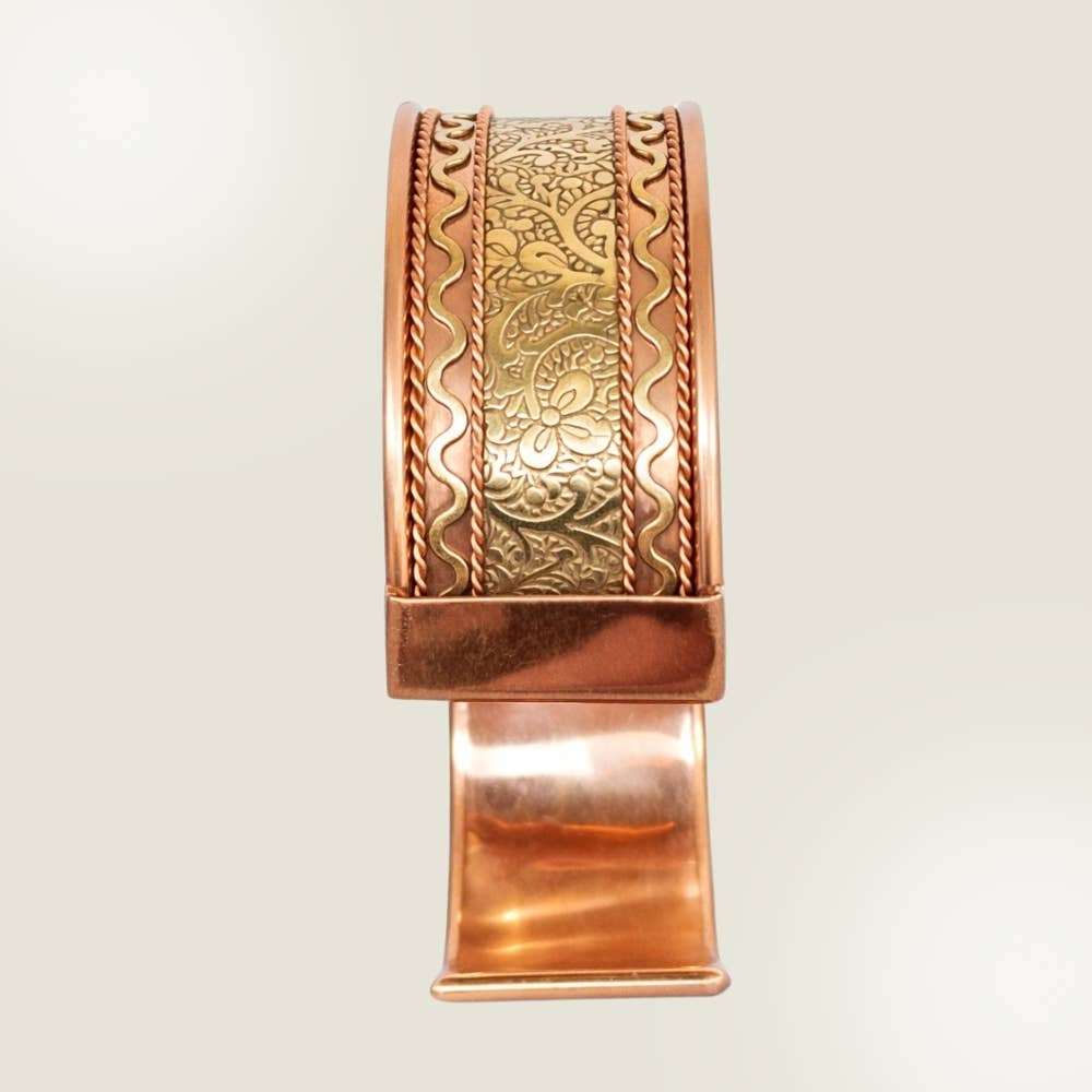 Kupfer- und Messing Armband