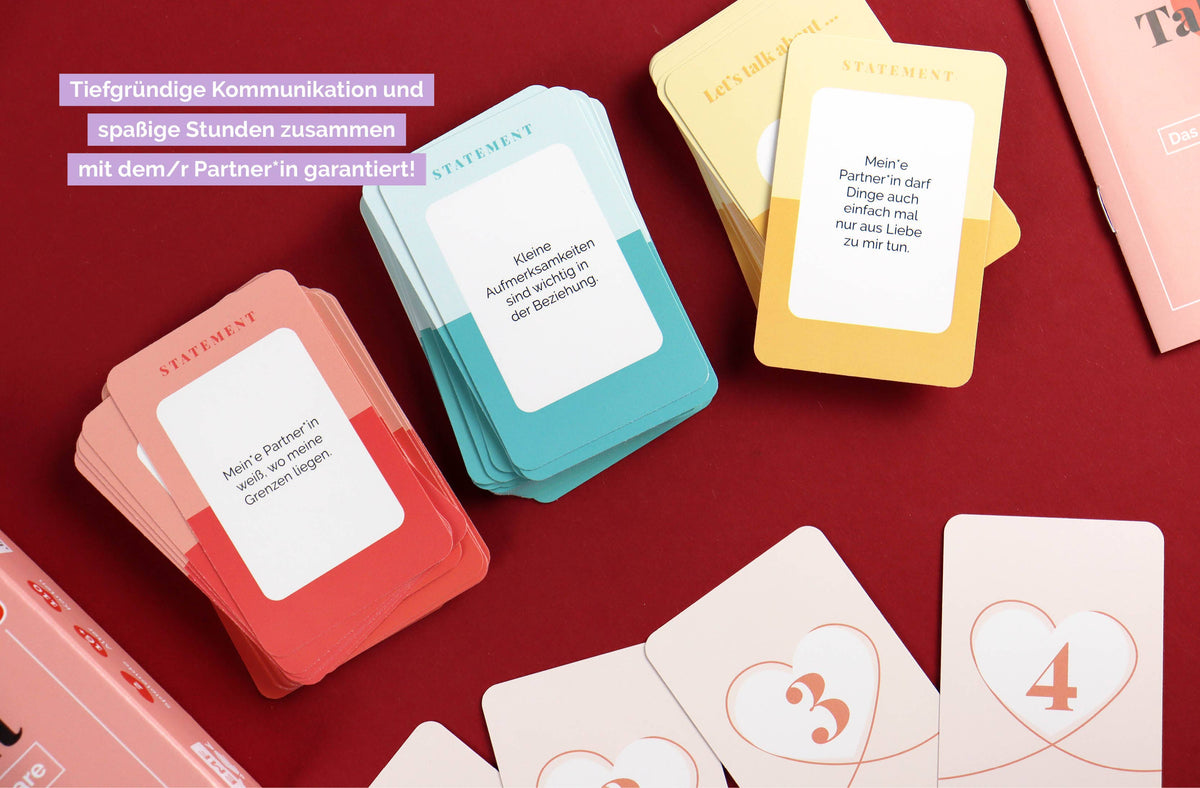Talk about – Das Kommunikationsspiel für Paare