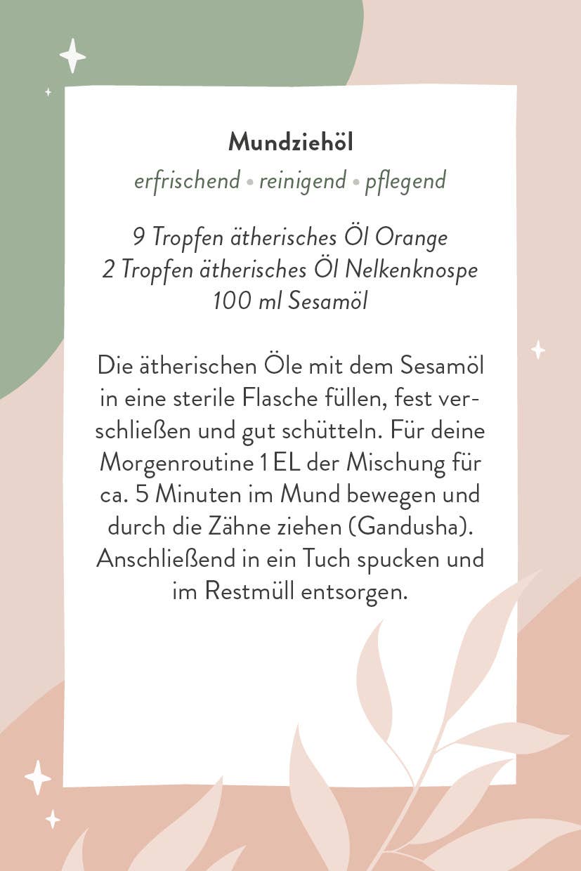 Kartenbox: Ayurveda – Leben in Balance – 64 Karten