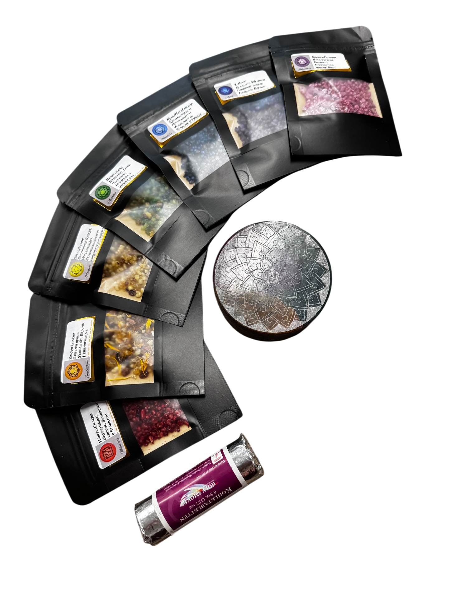 Chakren-Räucherung Reinigungs-Set