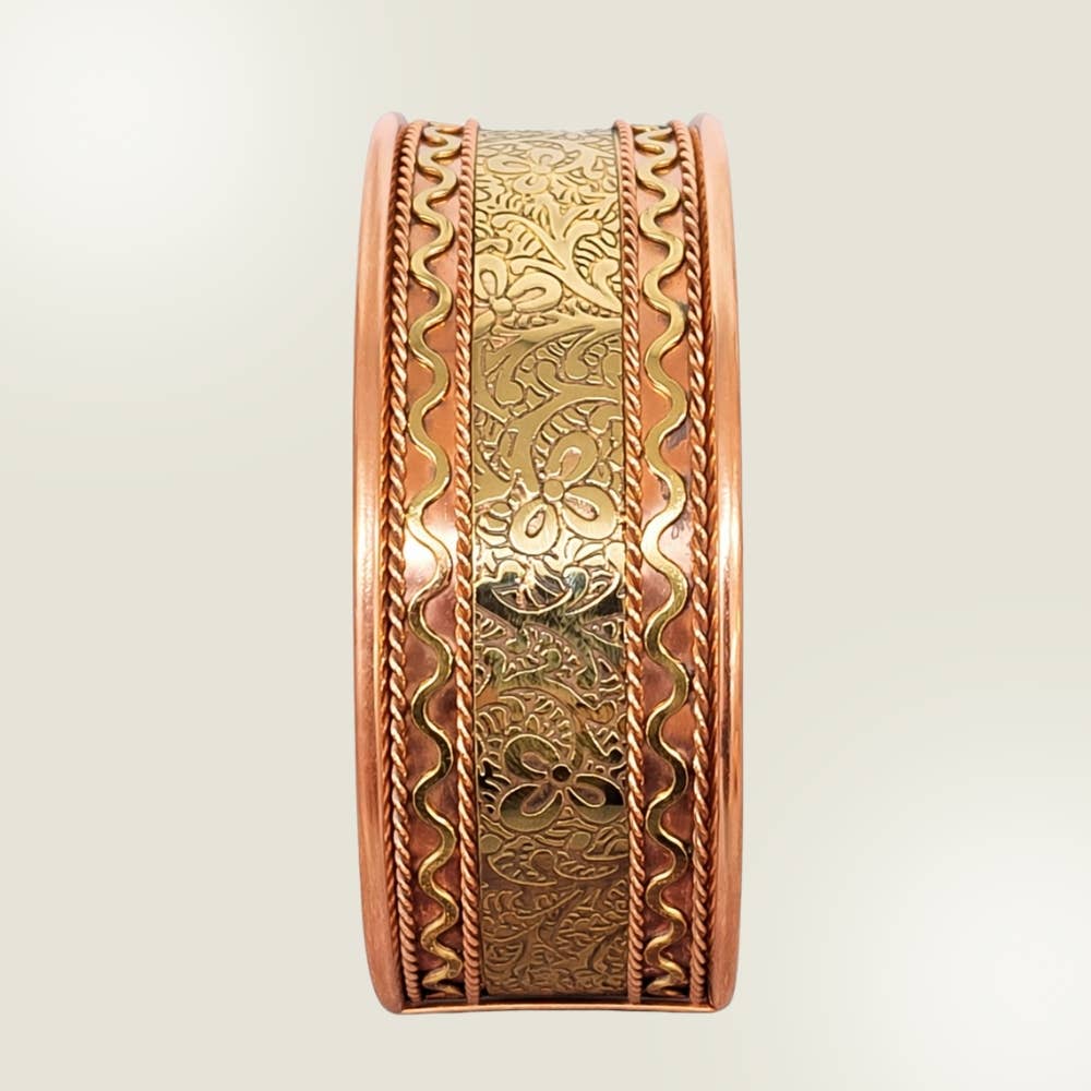 Kupfer- und Messing Armband