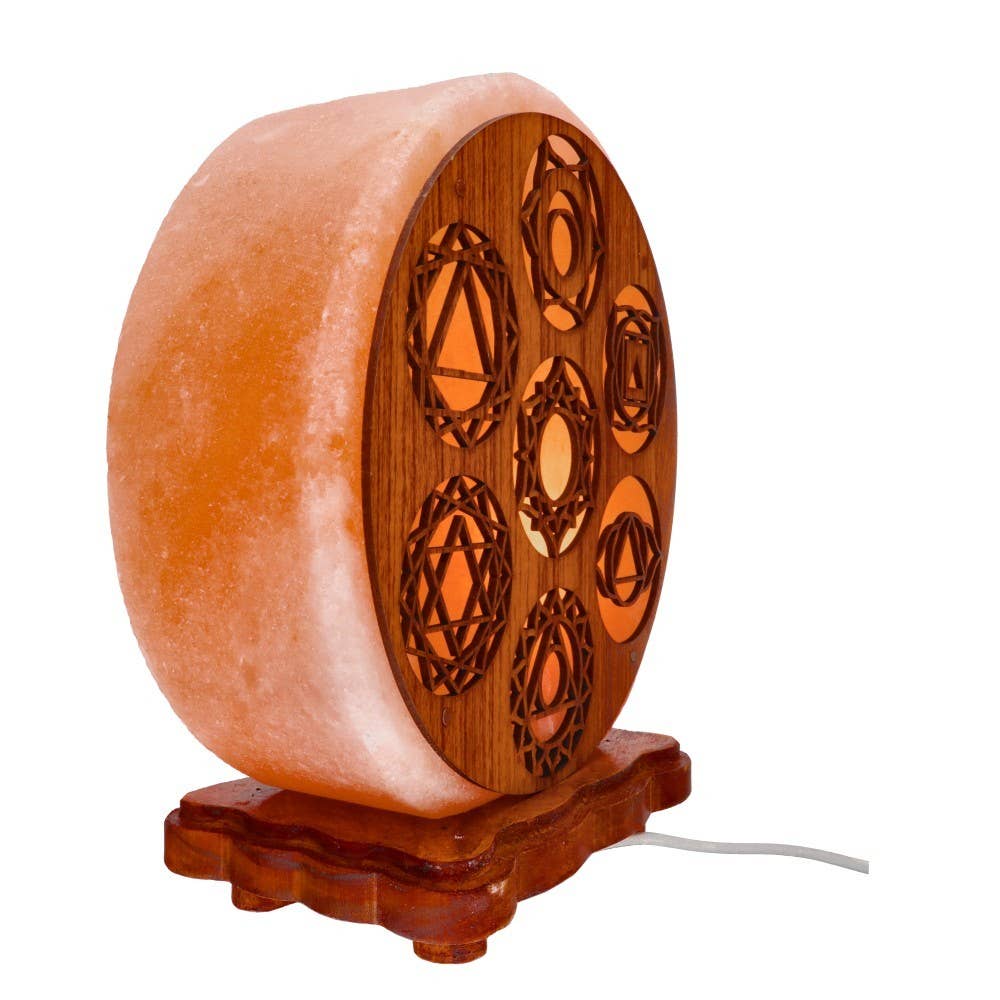 Chakra-Salzlampe