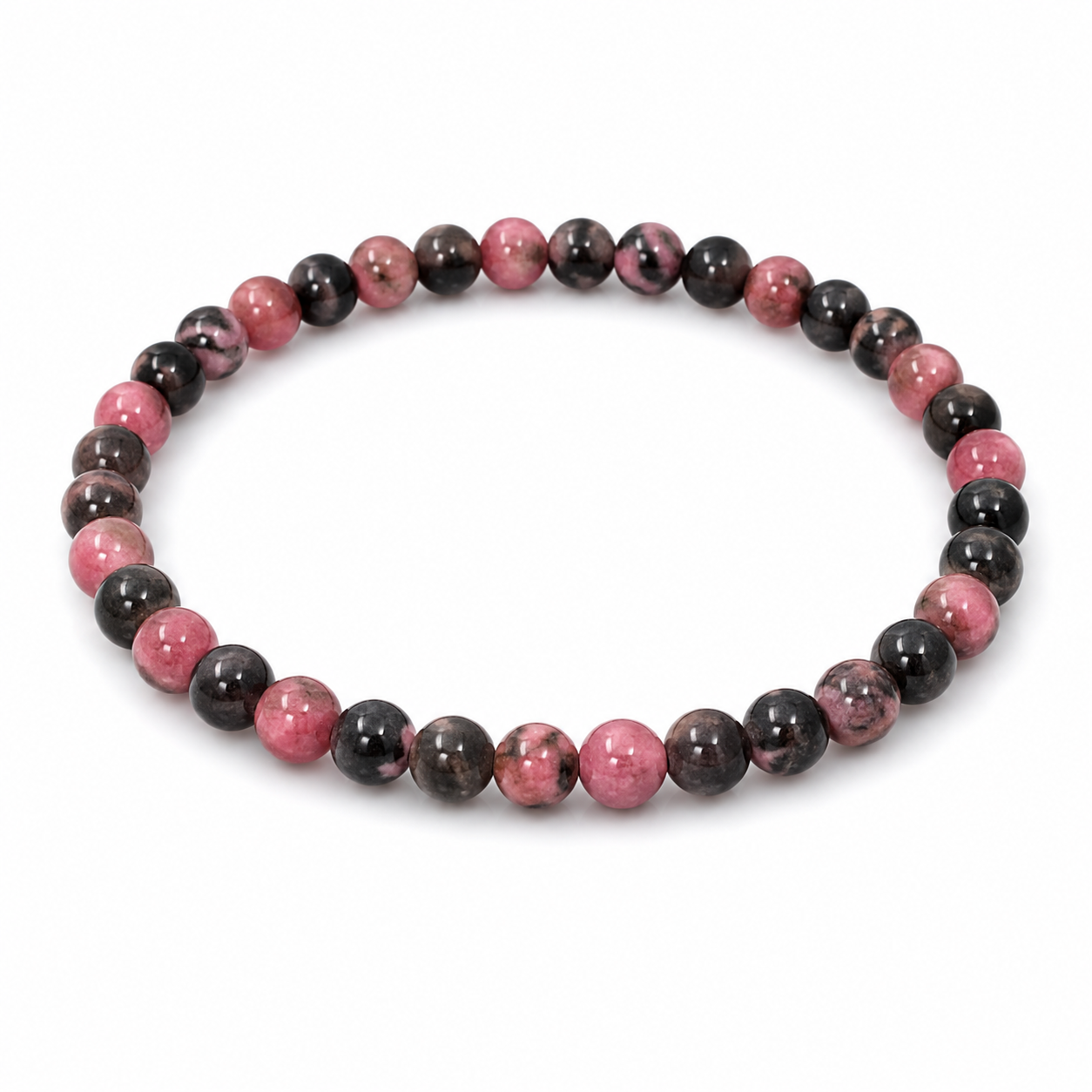 Armband Rhodonit 4mm
