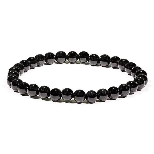 Armband schwarzer Turmalin 5mm