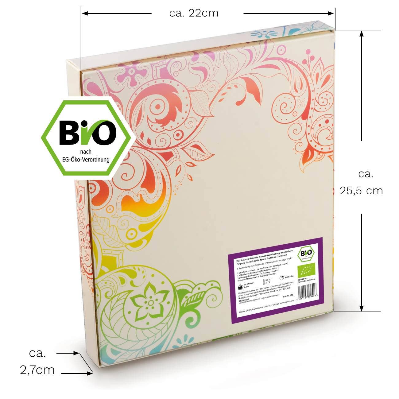 Bio Teemischung 27er Geschenkset 54g