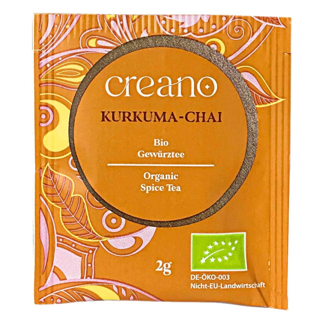 20er Pack Bio-Teebeutel Kurkuma-Chai*