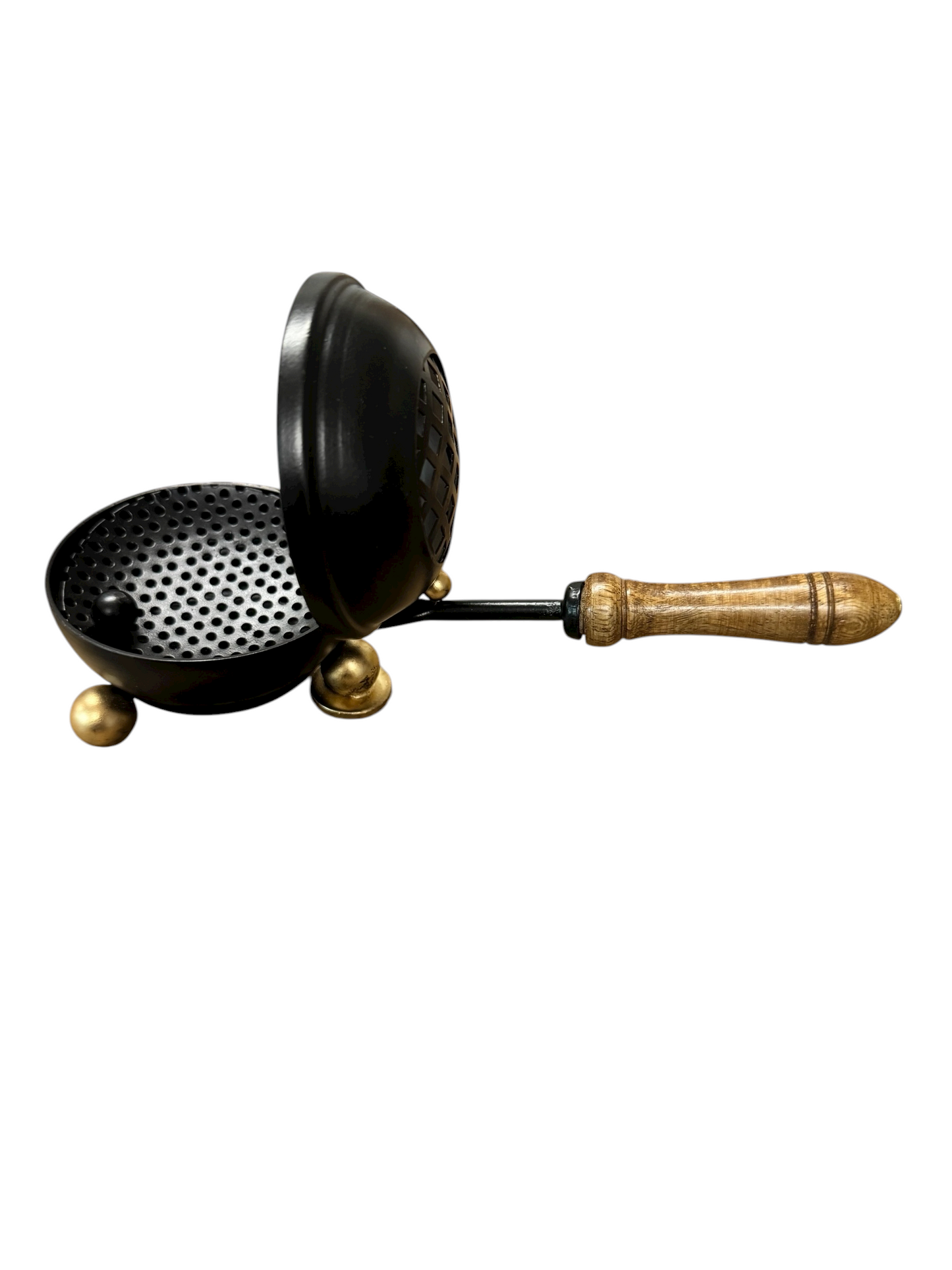 Räucherpfanne Schwarz 8 cm