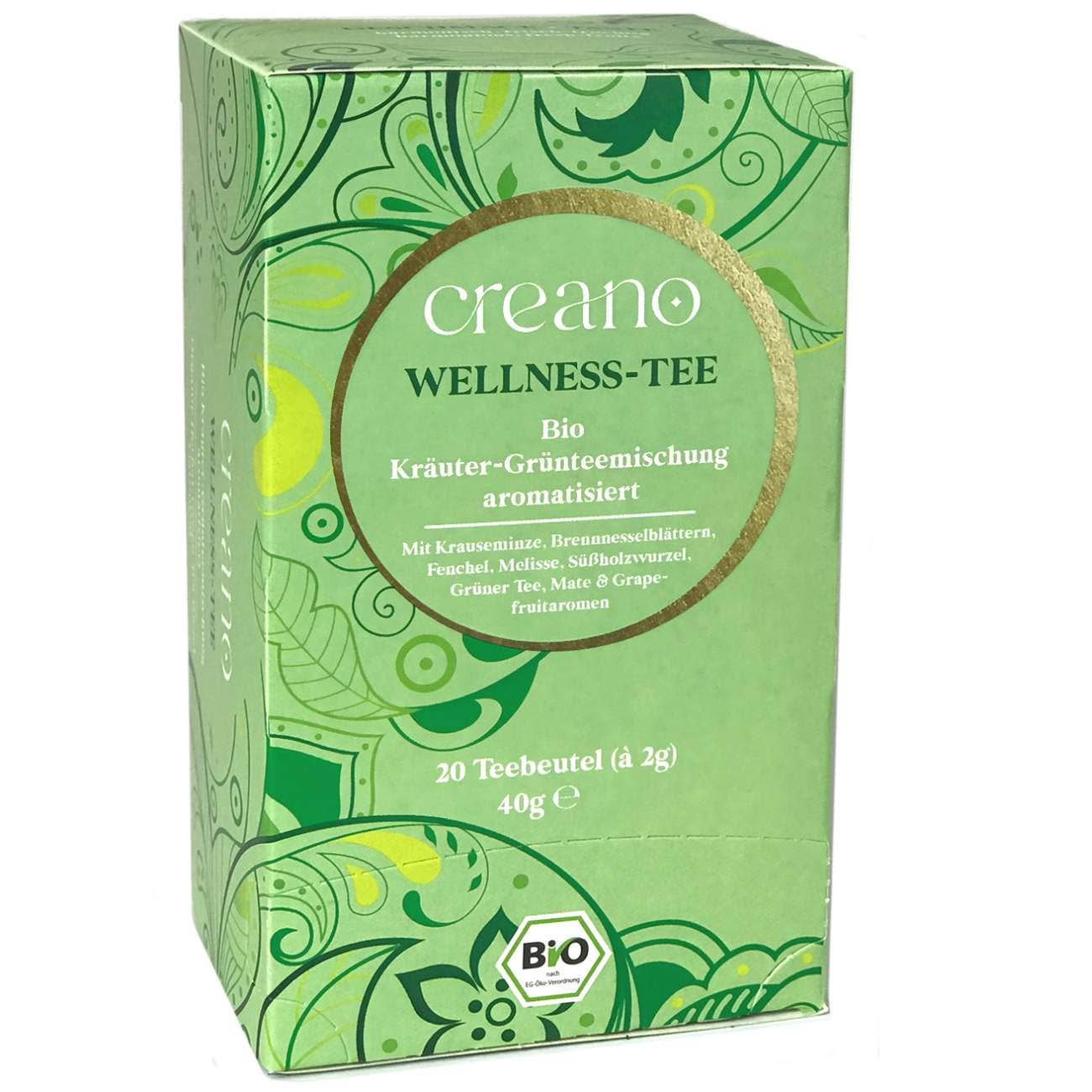 20er Pack Bio-Teebeutel Wellness-Tee*