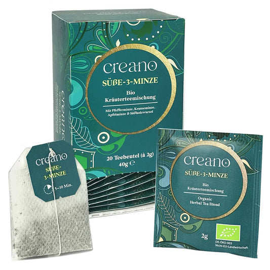 20er Pack Bio-Teebeutel Süße-3-Minze*